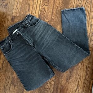 A&F 90s Straight High Rise Jeans